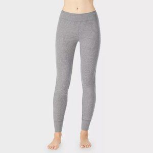 Warm Essentials By Cuddl Duds Waffle Knit Leggings